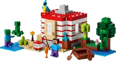 LEGO Minecraft 21275 Jungle TNT Huis - Bouwset voor meisjes vanaf 8 jaar