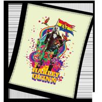 Fleece plaid Harley Quinn 150 x 200 cm - thumbnail