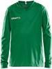 Craft 1906886 Squad Solid Jersey LS JR - Team Green - 122/128