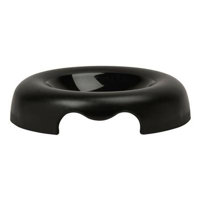 Voerbak voor katten United Pets Kitty Zwart 18 cm