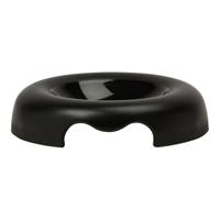 Voerbak voor katten United Pets Kitty Zwart 18 cm - thumbnail