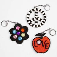 Creativ Company Sleutelhanger, afm 6-7 cm, dikte 3 mm, 12 stuk/ 1 doos - thumbnail