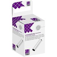 TRU COMPONENTS T1904C086 Adereindhulzen 2.5 mm² Ongeïsoleerd Zilver 500 stuk(s) - thumbnail
