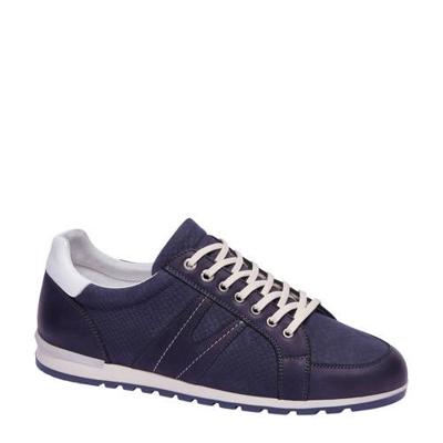 Van Lier 2015719 nubuck sneakers donkerblauw Van Lier 2015719 nubuck sneakers donkerblauw