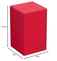 Ultimate Guard Flip'n'Tray 100+ Xenoskin - Red - thumbnail