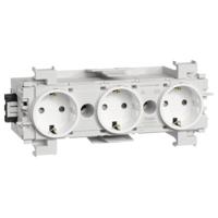 Hager Sonstiger Steckverbinder Stopcontact voor Accessoires voor elektroplintsysteem Wit 1 stuk(s) - thumbnail