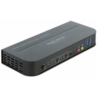 Delock 11481 HDMI-switch HDMI Besturing, Muis, Toetsenbord, Afstandsbediening 3840 x 2160 Pixel Delock 11481 HDMI-switch HDMI Besturing, Muis, Toetsenbord, Afstandsbediening 3840 x 2160 Pixel