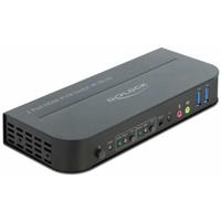 Delock 11481 HDMI KVM-switch 4K 60 Hz met USB 3.0 en audio - thumbnail