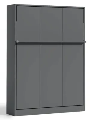 Tweepersoons opklapbed Royal Queen 150x200 cm wit - Geen matras