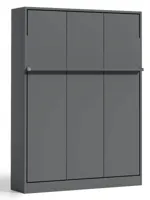 Tweepersoons opklapbed Royal Queen 150x200 cm wit - Geen matras - thumbnail