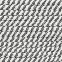 Opbergmand 38x46 cm katoen grijs en wit - thumbnail