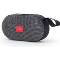 Gembird SPK-BT-11-GR draagbare luidspreker 3 W 2.1 draagbaar luidsprekersysteem Zwart - thumbnail