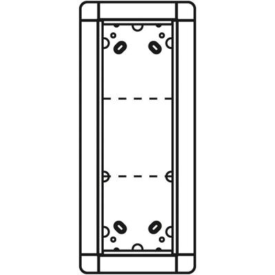Ritto by Schneider 1881320 Accessoires voor deurintercom Zilver