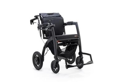 Rollz Motion Electric - Elektrische rolstoel & Rollator in één | Opvouwbaar | Kleur: Zwart | 2010RE0001 - thumbnail