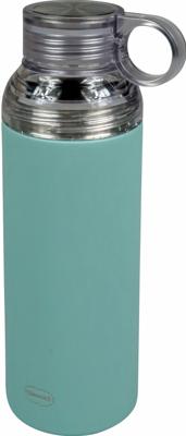 Cabanaz thermosfles Flask 0,6 liter RVS blauw