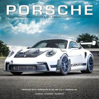 Porsche Calendar 2026 Square Car Wall Calendar - 16 Month - thumbnail