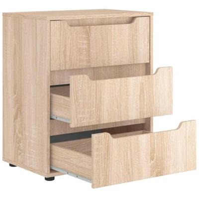 Dressoir VISNES 60x40x73 cm spaanplaat sonoma eikenkleurig Dressoir VISNES 60x40x73 cm spaanplaat sonoma eikenkleurig