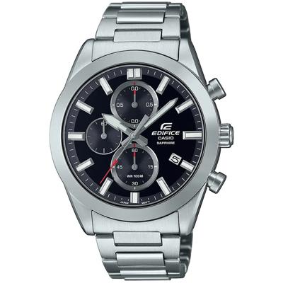 Casio EFB-710D-1AVUEF Zilverkleurig Heren horloge