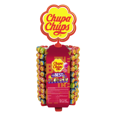Chupa Chups lollie wheeldisplay (200 stuks) (kopie)
