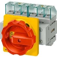 Zwart 3-polig 50 mm² 125 A 1x NO, 1x NC 690 V/AC Siemens 3LD28041TP51 - thumbnail