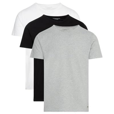 Tommy Hilfiger 3-pak Heren Katoenen T-Shirt V-hals - Basic ondershirts korte mouw - Ronde hals - Copy - S - S - S - S - S - S - S - S - S -