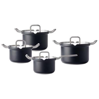 BK Q-linair Master pannenset 4 delig black