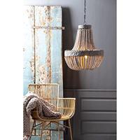 Light & Living Hanglamp 'Luna' 51cm, kleur oud wit - thumbnail