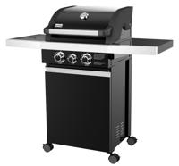 Patton Patio Chef 2+ zwart gasbarbecue - thumbnail