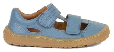 Barefootsandalen met bandjes voor kinderen BAREFOOT SANDAL FRODDO hemelsblauw