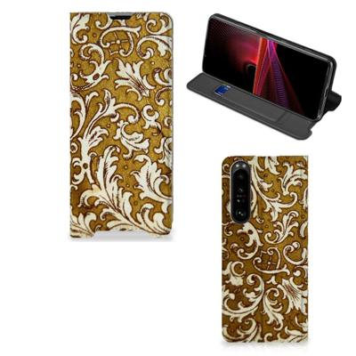 Telefoon Hoesje Sony Xperia 1 III Barok Goud Telefoon Hoesje Sony Xperia 1 III Barok Goud