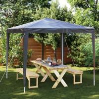 Partytent professioneel 90 g/m 2,5x2,5 m antraciet - thumbnail