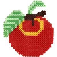 Creativ Company Onderplaat, bloemen, meisje, jongen, appel en peer, afm 8,5x14-14x16 cm, medium, 6 stuk/ 1 doos - thumbnail