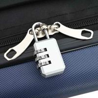 VidaXL Koffer met slot donkerblauw 34 x 23 x 55.5 cm abs kunststof - thumbnail