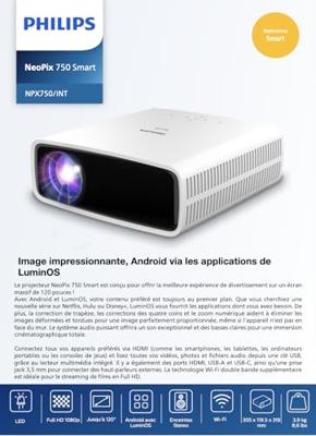 Philips NeoPix 750 Beamer Wit