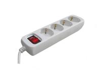 VB Extend Schakel stekkerdoos 4 ingangen - wit - thumbnail