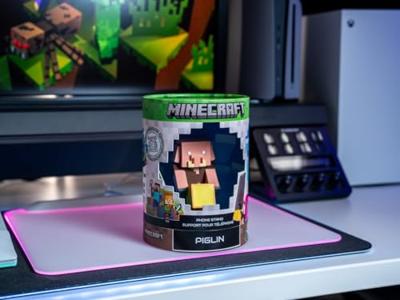 Minecraft Piglin Guys Holdems Cable Guys Mini Device Holder and Phone Stand 11cm