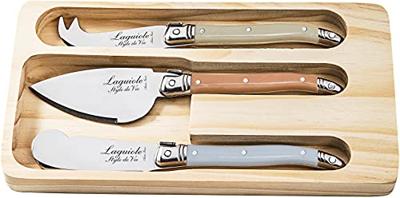 Laguiole Style de Vie Kaasmessenset Treasure 3 stuks