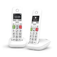 Draadloze telefoon Gigaset E290 Duo Wit - thumbnail