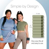 Bala 0.45g (1lb) ankle/wrist weights Sage - thumbnail