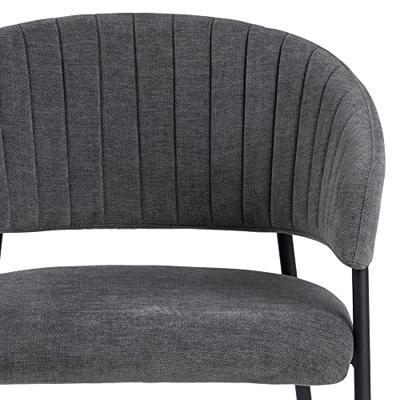 Bendt Eetkamerstoel 'Preben' kleur Donkergrijs Bendt Eetkamerstoel 'Preben' kleur Donkergrijs