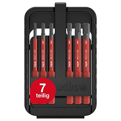 Wiha 43156 | Bitset slimBit electric | 6-delig - 43156 - thumbnail