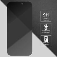 Lunso - iPhone 14 Pro - Privacy Glass - Gehard beschermglas - thumbnail