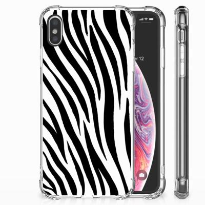 Apple iPhone Xs Max Case Anti-shock Zebra