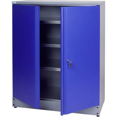 Küpper 71697 Hoge kast voor gereedschap (b x h x d) 91 x 110 x 45 cm Blauw, Zilver