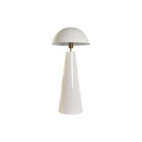 Bureaulamp DKD Home Decor Wit Metaal Ijzer 50 W 220 V 31 x 31 x 70 cm - thumbnail