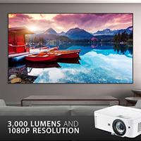 Viewsonic PX706HD 3D thuisbioscoop DLP beamer (Full-HD, 3.000 ANSI lumen, HDMI, 5 watt luidspreker, 1,2 x optische zoom) wit - thumbnail