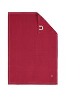 Cawö Cawö theedoek Solid 50x70 bordeaux - thumbnail