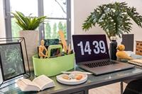 HAN HA-1200-80 Toolbox Loft Mobiele Organiser Lime Groen 4 Vakken Met Uitneembaar - thumbnail