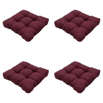 Florance kussen 47 x 47 Panama bordeaux (4 stuks) Madison - Madison