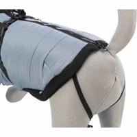 Trixie hondenjas pontis met tuig grijs - thumbnail